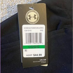 NWT Under Armour Women’s Joggers Size L Black joggers